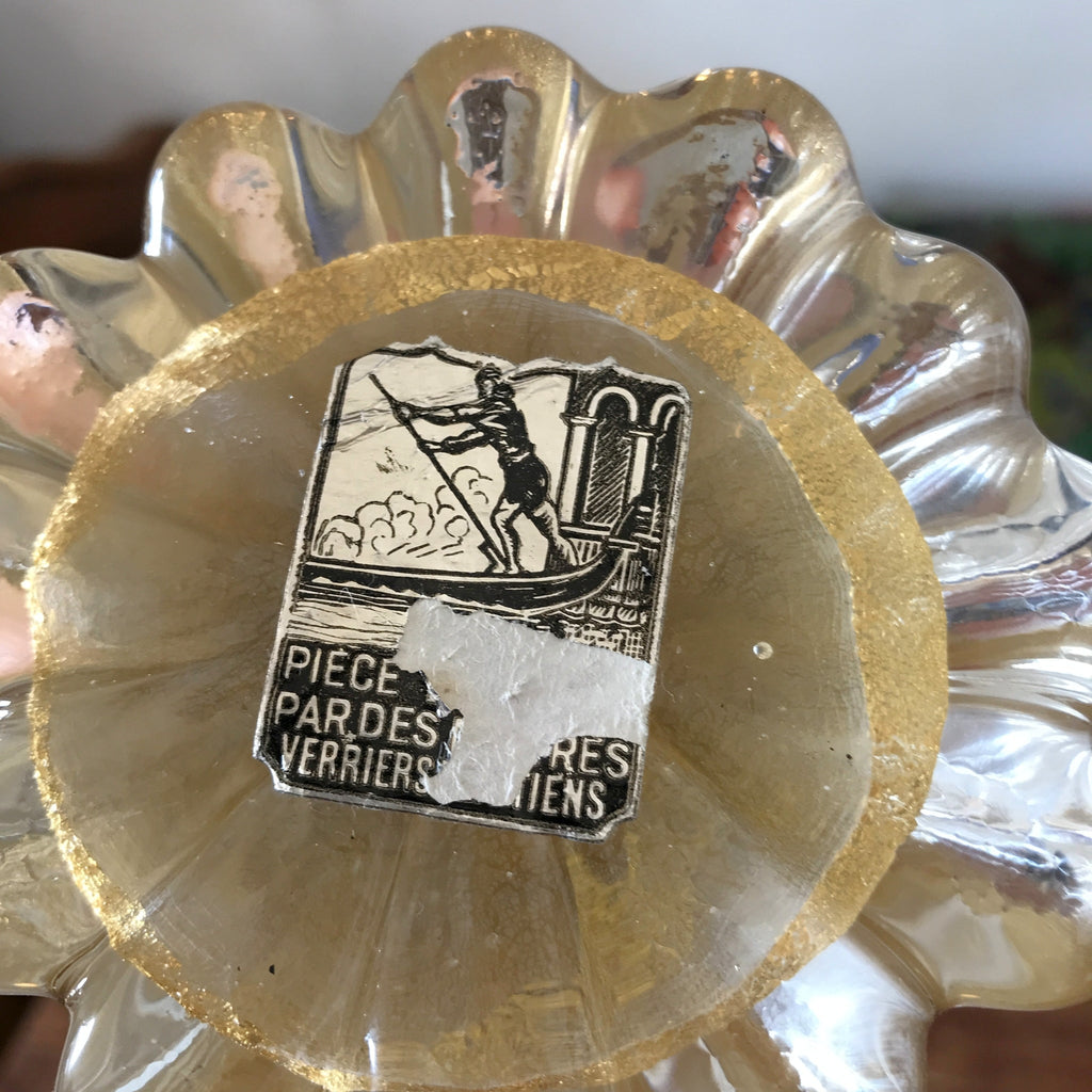 Oiseau coq ou faisan en verre soufflé de Murano par Hello Broc brocante en ligne