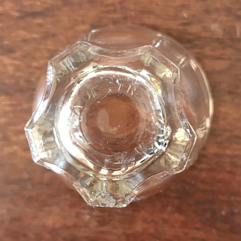 Lot de 6 petits verres à eau vintage liserés doré et paroi facettée par Hello Broc brocante en ligne