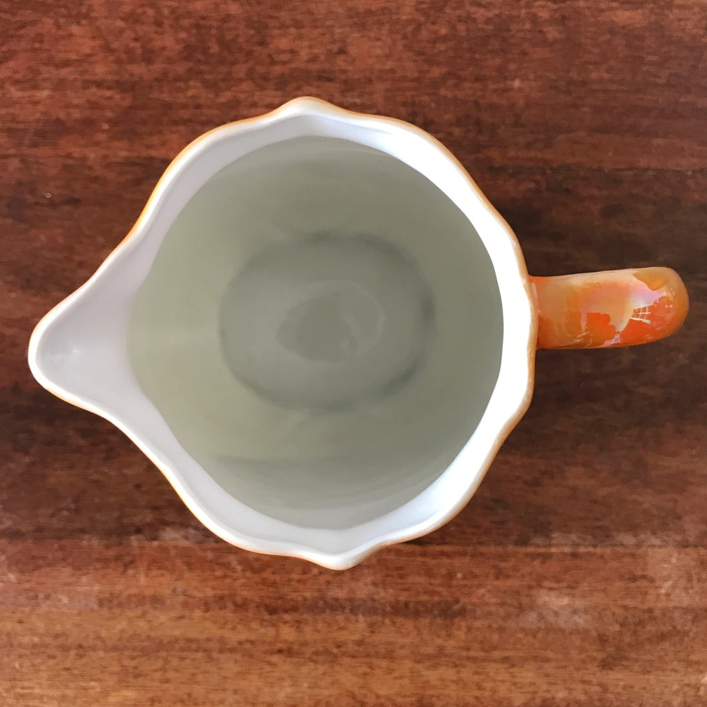 Pichet pot à lait en porcelaine tchèque Victoria China Czechoslovakia par Hello Broc brocante en ligne