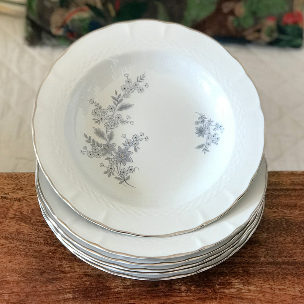 Ensemble de 6 assiettes creuses Royal Tognana Porcellana d'Italia par Hello Broc brocante en ligne