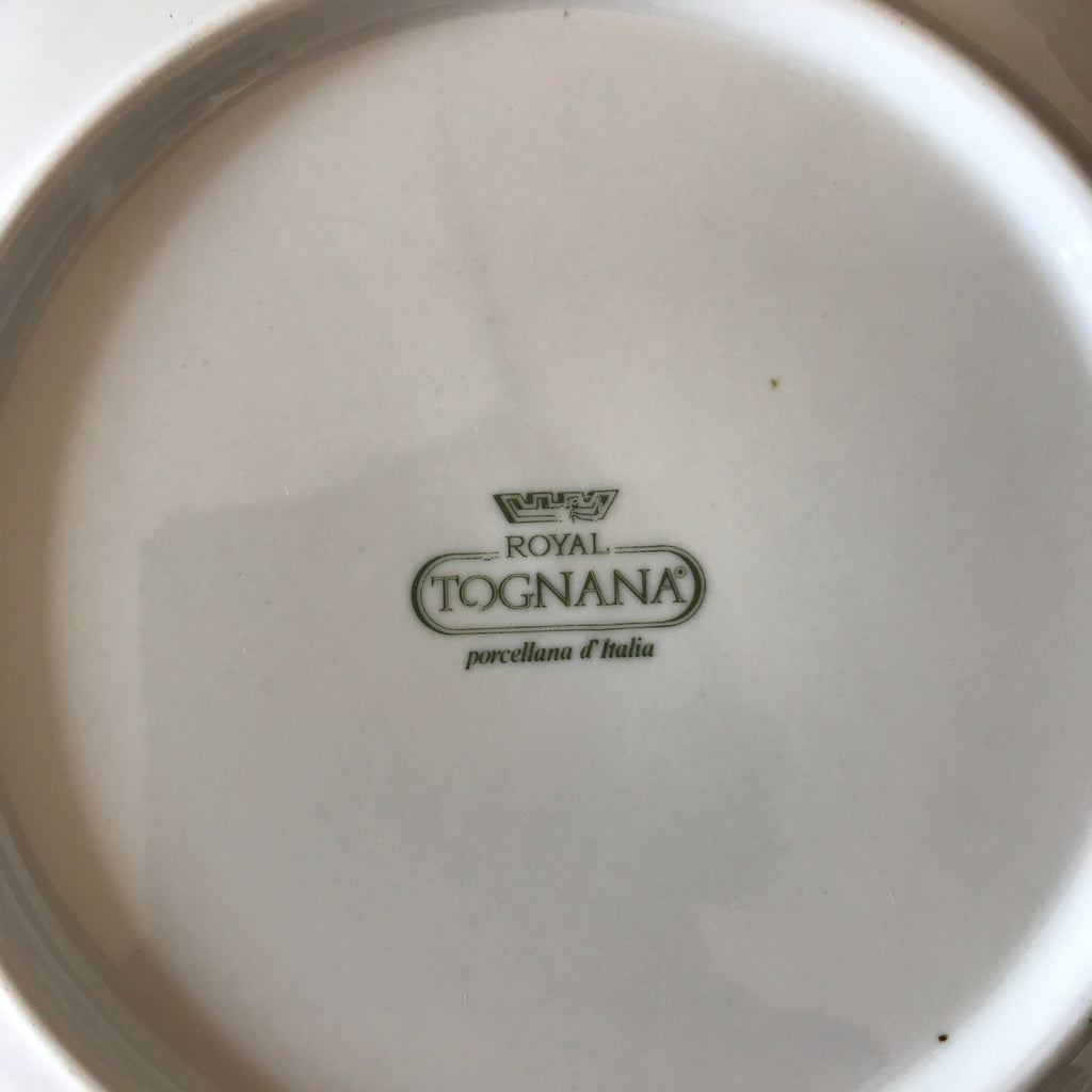 Ensemble de 6 assiettes creuses Royal Tognana Porcellana d'Italia par Hello Broc brocante en ligne
