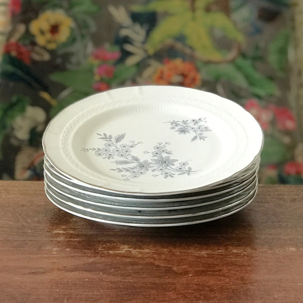 Ensemble de 6 assiettes à dessert Royal Tognana Porcellana d'Italia par Hello Broc brocante en ligne