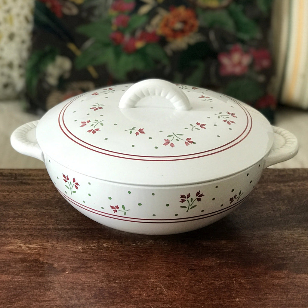 Soupière de K&G Lunéville décor Monique - Hello Broc