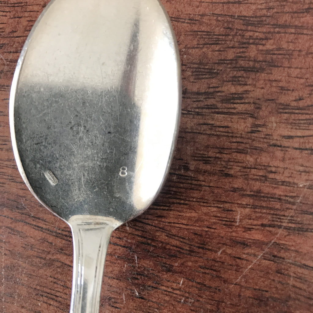 Partie de couverts à mignardise de l'orfèverie Ravinet d'Enfert en métal argenté par Hello Broc brocante en ligne