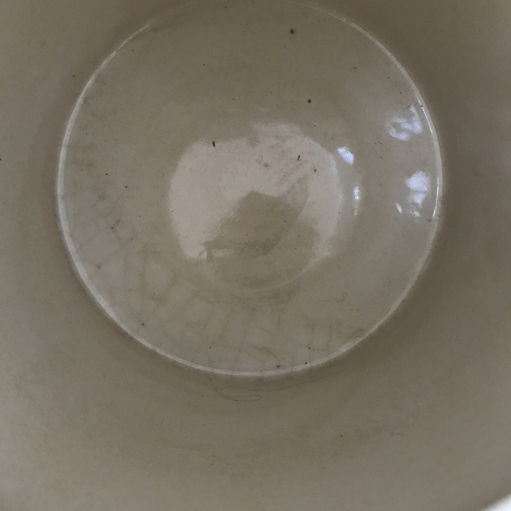 Grand pot à graisse en grès vernissé marron de 5 litres Digoin par Hello Broc brocante en ligne