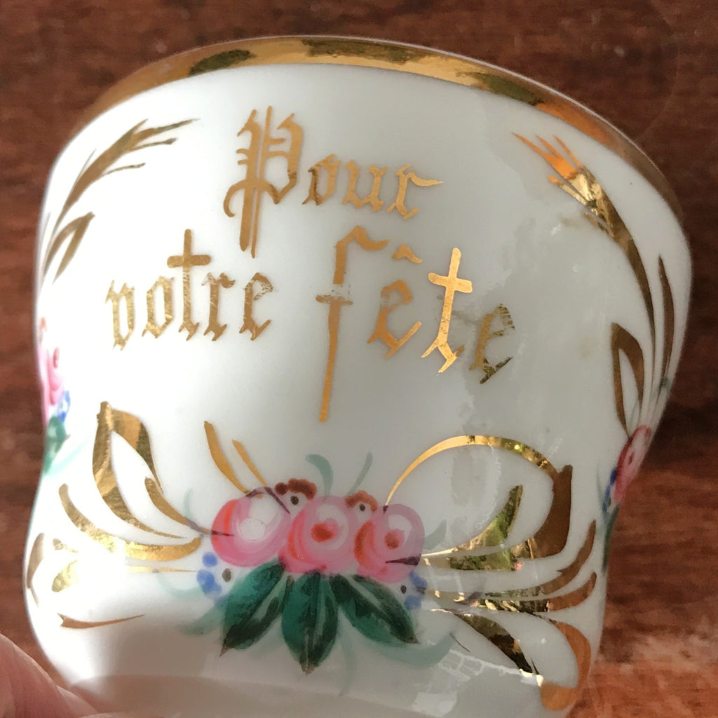 Tasse de célébration souvenirs en céramique par Hello Broc brocante en ligne