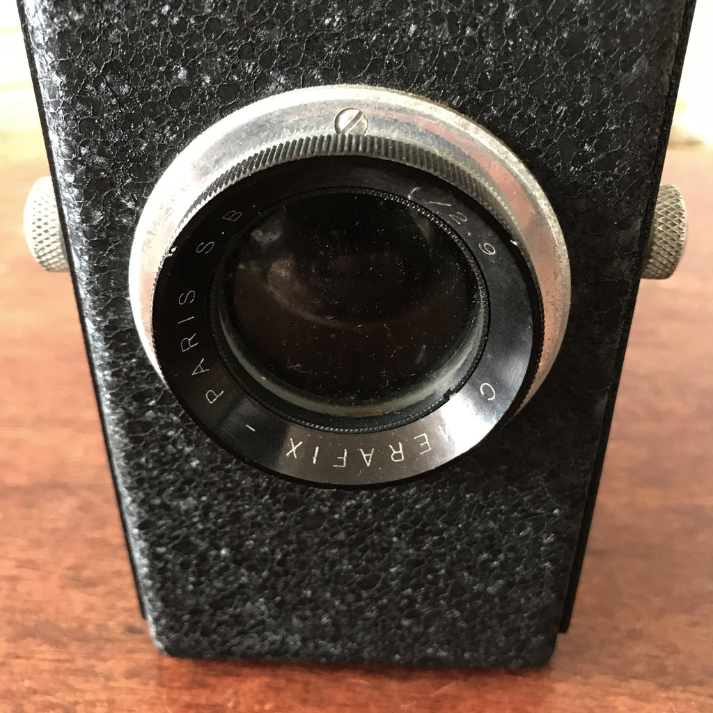 Projecteur pour diapositives en métal années 40 Camerafix S.B. Paris France par Hello Broc brocante en ligne