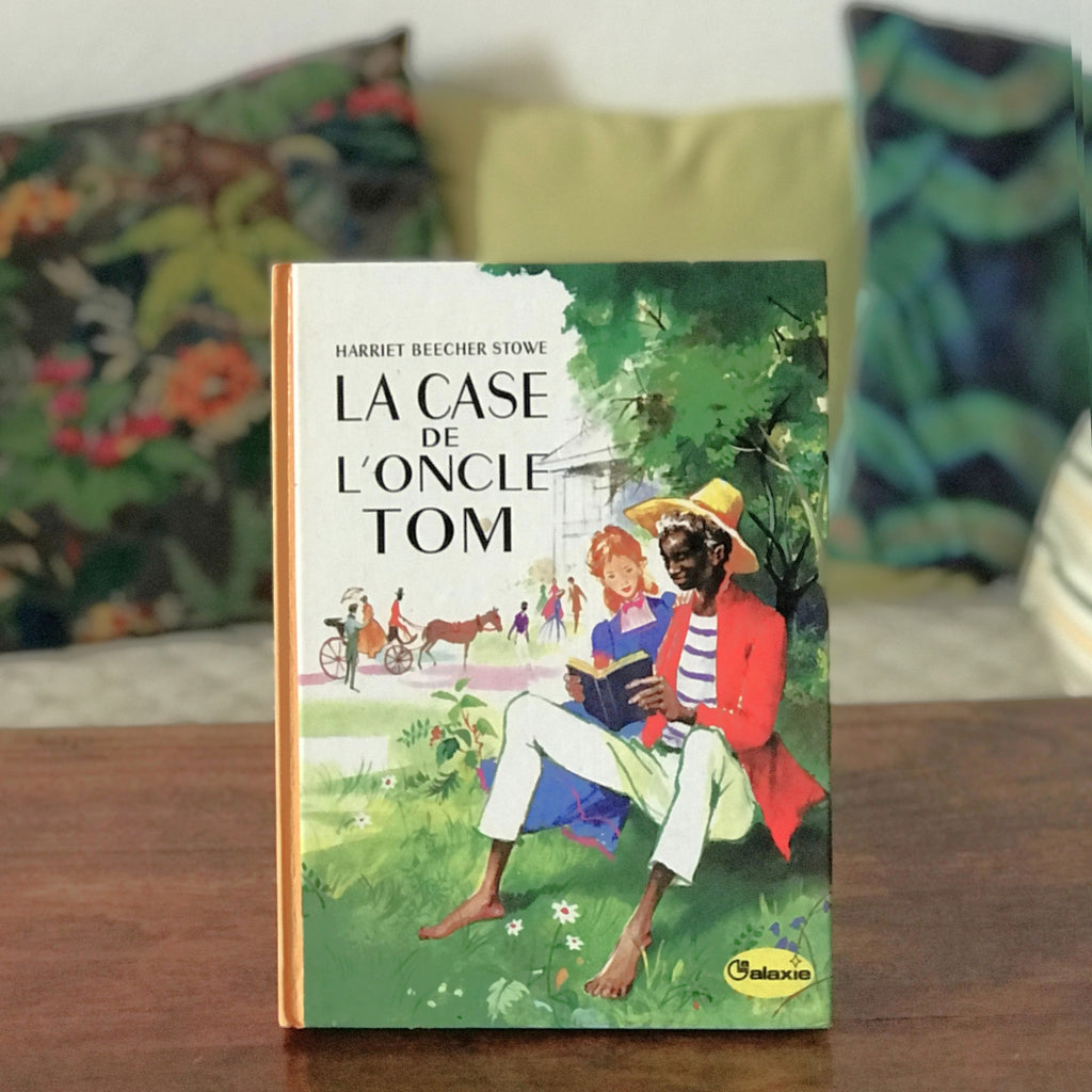 Livre illustré La case de l'oncle Tom par Harriet Beecher Stowe édition de 1953 publié en 1979 par Hello Broc brocante en ligne