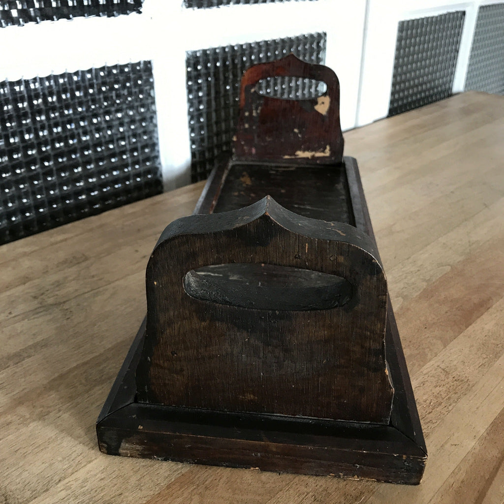 Etagère présentoir en bois peint - Hello Broc