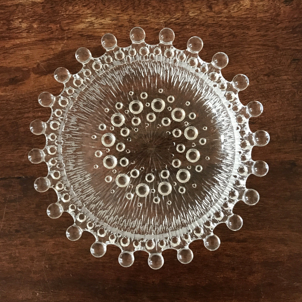 Coupelle en cristal moulé Masserini Barocco années 70 - Hello Broc