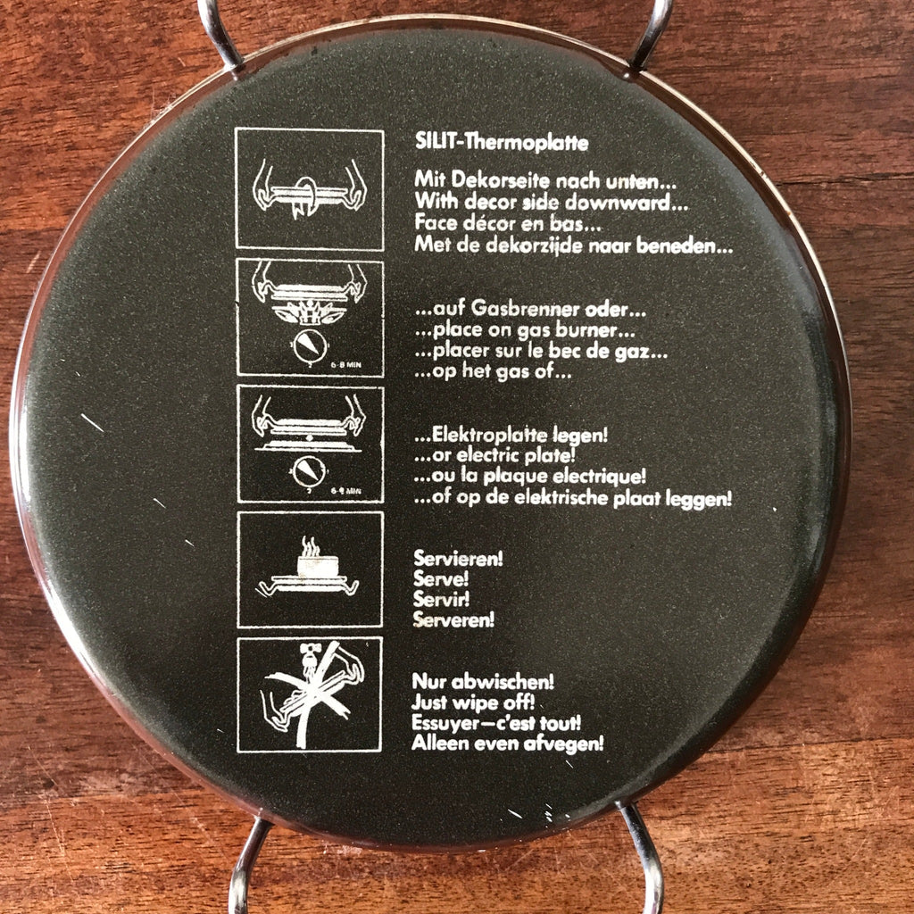Chauffe plat réchaud dessous de plat vintage Stil - Hello Broc