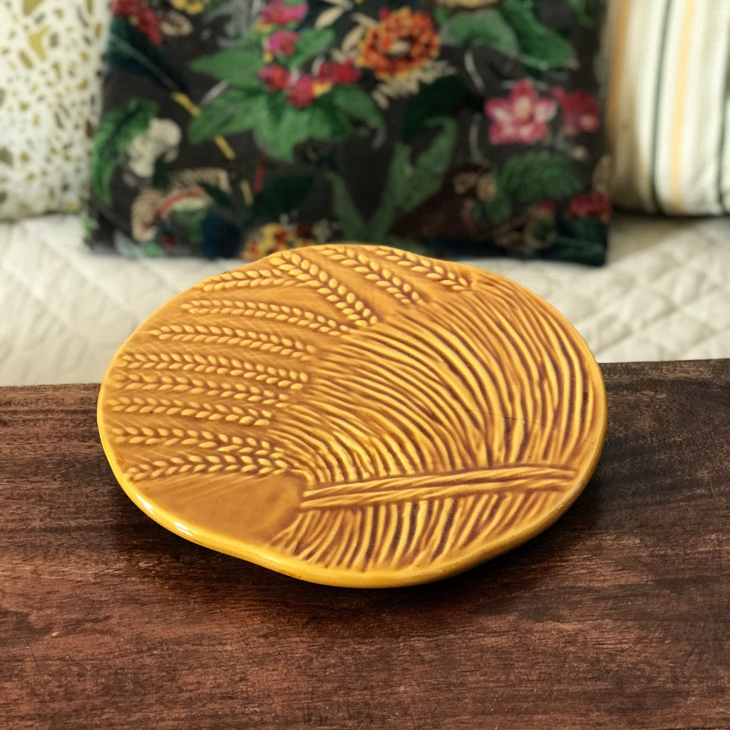 Dessous de plat en céramique de Vallauris Epis de blé - Hello Broc