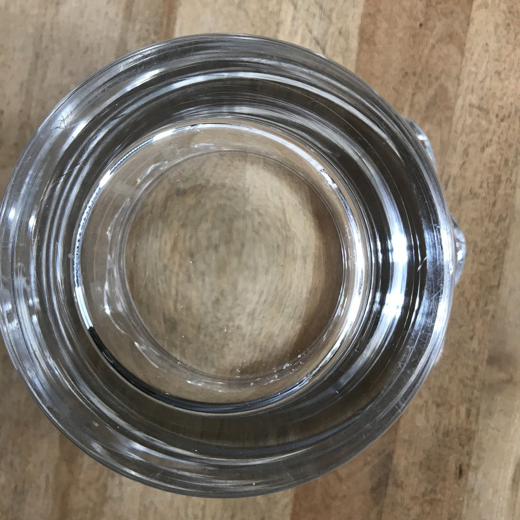 Seau à glace ou glaçons années 60 en cristal de Daum France par Hello Broc brocante en ligne