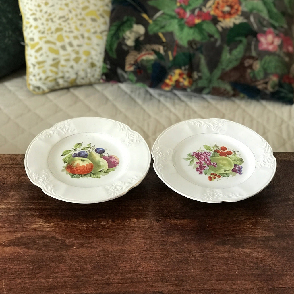 Lot de 2 assiettes à entremets ou dessert Orchies - Hello Broc