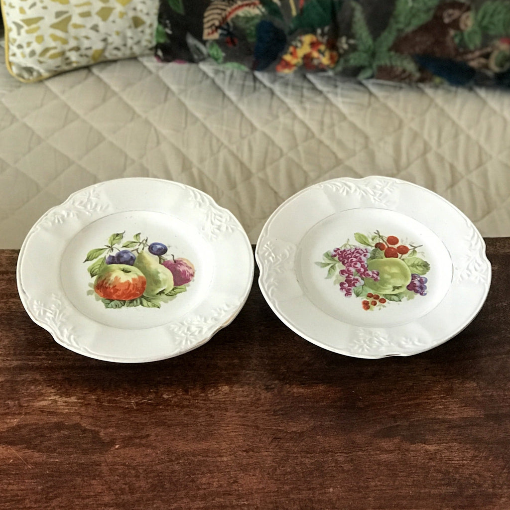 Lot de 2 assiettes à entremets ou dessert Orchies - Hello Broc