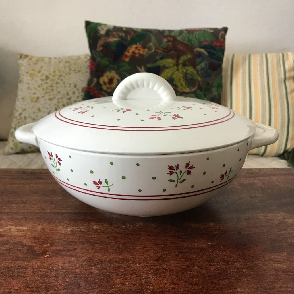 Soupière de K&G Lunéville décor Monique - Hello Broc