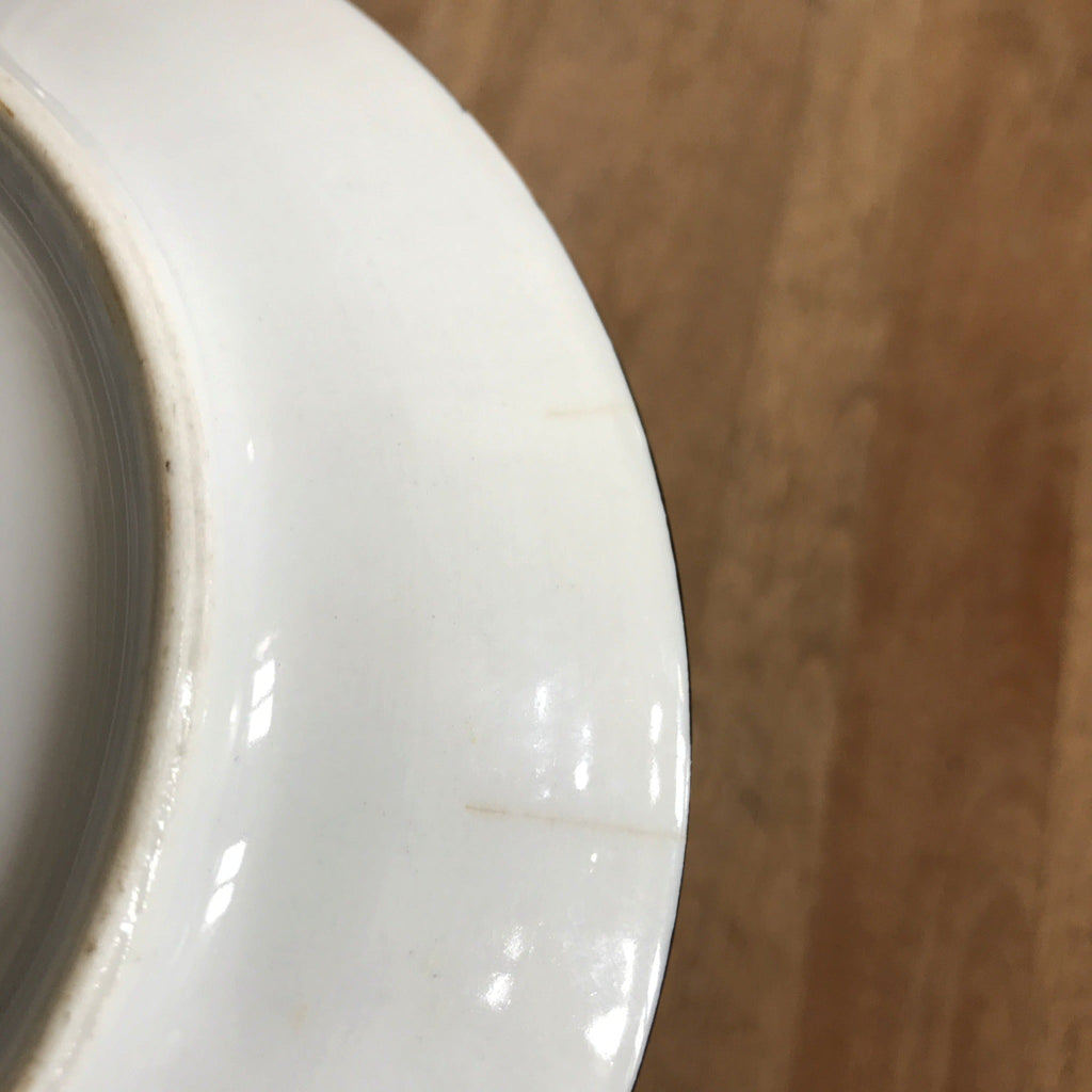 Grande tasse à thé et sous-tasse coordonnée en porcelaine de Limoges - Hello Broc