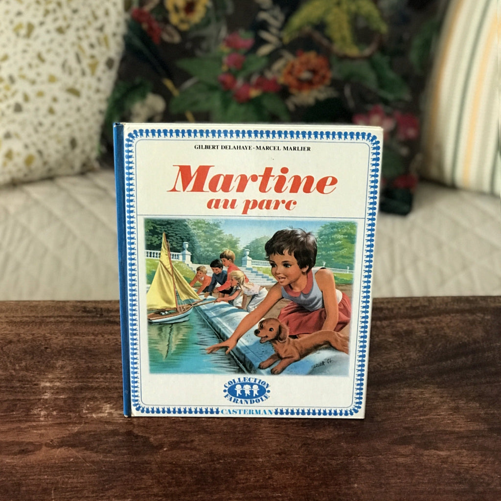 Livre illustré pour enfant Martine au parc 1969 - Hello Broc