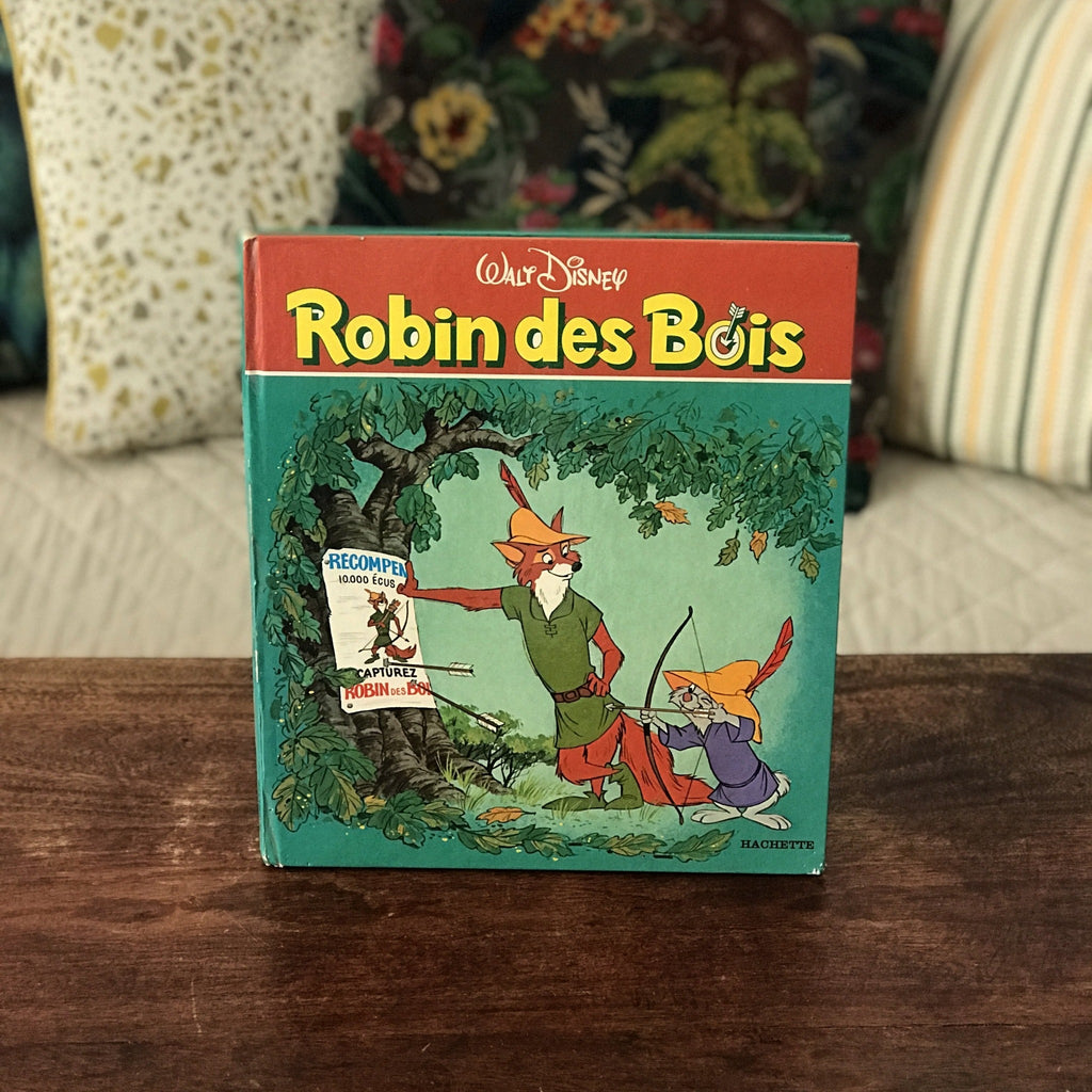 Livre illustré Robin des Bois de Walt Disney 1974 - Hello Broc