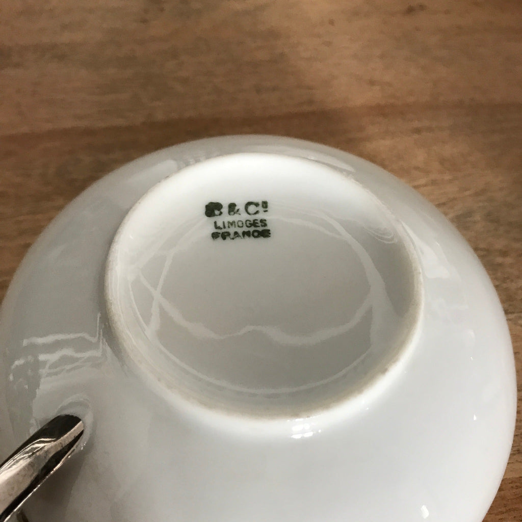 Service à café en porcelaine de Limoges B & Co pour Bernardaud - Hello Broc