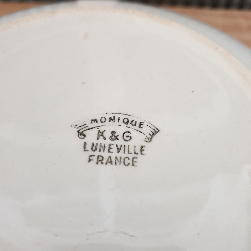 Soupière de K&G Lunéville décor Monique - Hello Broc