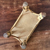 Porte-plante en bambou dessus revêtement imitation osier années 60/70 par Hello Broc brocante en ligne