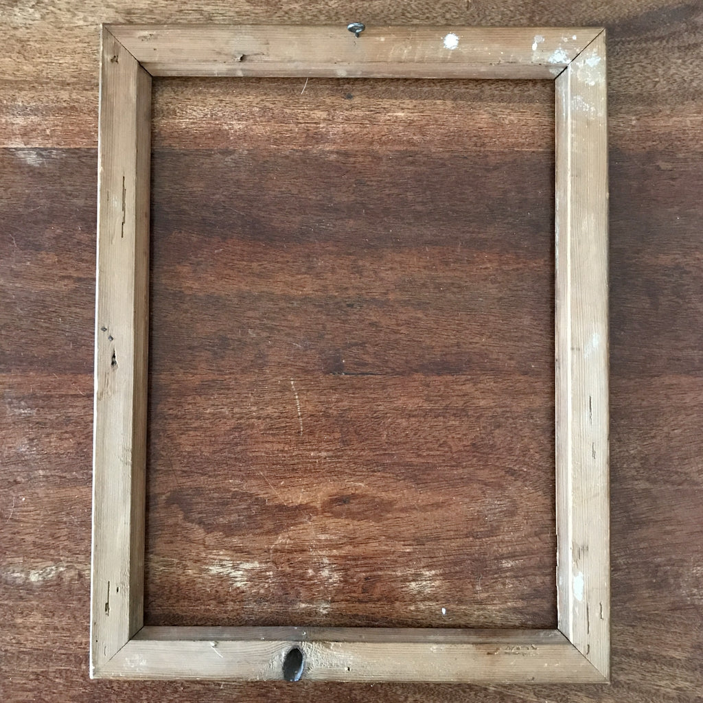 Cadre rectangulaire en bois pitchpin Circa 1920 - 3 choix possibles par Hello Broc brocante en ligne
