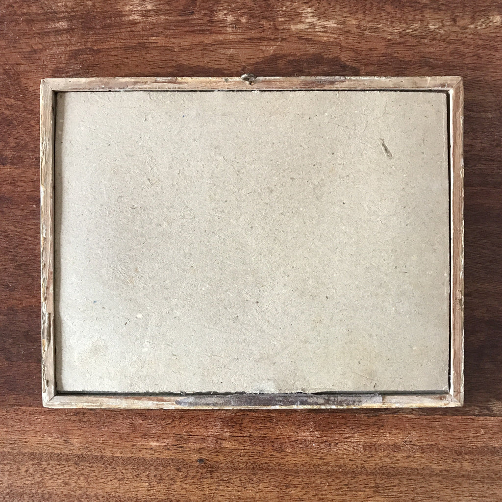 Cadre ancien en bois doré avec vitre dimensions 28 x 22 cm (25 x 19 cm intérieur) par Hello Broc brocante en ligne