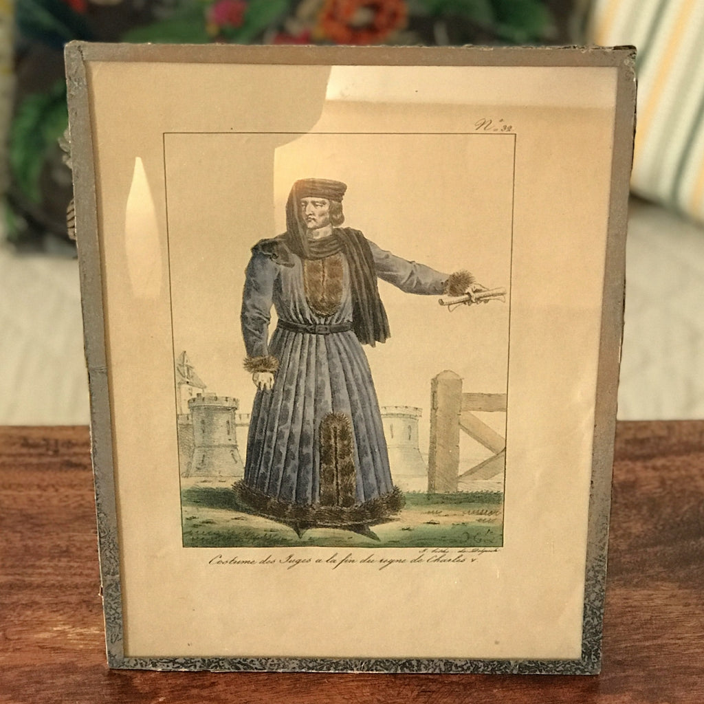 Lot de 2 impressions tirées de lithographies de François-Séraphin Delpech par Hello Broc brocante en ligne