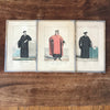 Lot de 3 impressions tirées de lithographies de François-Séraphin Delpech : Rabelais, Marot et Juvenel des Ursins par Hello Broc brocante en ligne