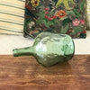 Bouteille décorative en verre moulé vert de 2 litres par Hello Broc brocante en ligne