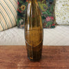 Ancienne bouteille de bière en verre moulé ambré de 48 cl brasserie à Revel France par Hello Broc brocante en ligne