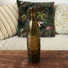 Ancienne bouteille de bière en verre moulé ambré de 48 cl brasserie à Revel France par Hello Broc brocante en ligne