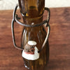 Ancienne bouteille de bière en verre moulé ambré de 48 cl brasserie à Revel France par Hello Broc brocante en ligne