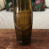 Ancienne bouteille de bière en verre moulé ambré de 48 cl brasserie à Revel France par Hello Broc brocante en ligne