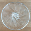 Paire de bougeoirs vintage en cristal de Bohème moulé et creusé par Hello Broc brocante en ligne