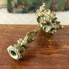 Bougeoir flambeau d'époque en bronze Napoléon III style Rocaille Circa 1870 par Hello Broc brocante en ligne