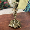 Bougeoir flambeau d'époque en bronze Napoléon III style Rocaille Circa 1870 par Hello Broc brocante en ligne