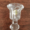 Magnifique paire de bougeoirs hauts en cristal d'Arques, chandeliers vintage années 80 / 90 par Hello Broc brocante en ligne