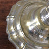 Paire de bougeoirs à 4 feux et 3 branches en métal argenté par Hello Broc brocante en ligne