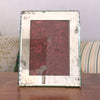 Cadre photo au contour en miroir biseauté dimensions extérieures 22 x 18 cm par Hello Broc brocante en ligne
