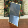 Grand cadre photo rectangulaire encadrement en laiton simple 30,5 x 20,5 cm par Hello Broc brocante en ligne