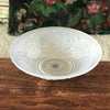 Grande coupe ou plat creux en verre dépoli dans le goût de Jacques Landier par Hello Broc brocante en ligne
