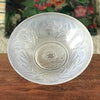 Grande coupe ou plat creux en verre dépoli dans le goût de Jacques Landier par Hello Broc brocante en ligne