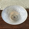 Grande coupe ou plat creux en verre dépoli dans le goût de Jacques Landier par Hello Broc brocante en ligne