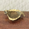 Cendrier zoomorphe poisson en bronze doré par Hello Broc brocante en ligne