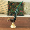 Oiseau coq ou faisan en verre soufflé de Murano par Hello Broc brocante en ligne