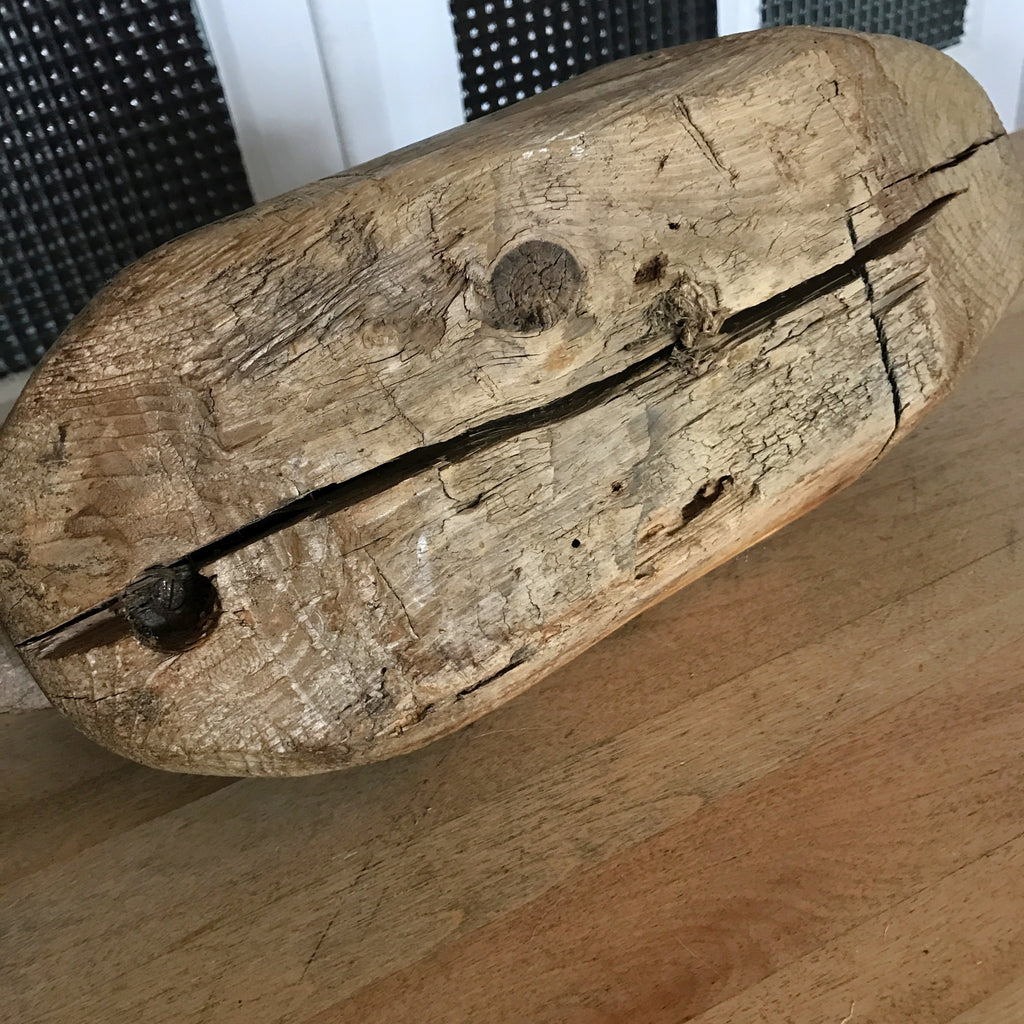 Grande sculpture en bois représentant un canard de 40 cm par Hello Broc brocante en ligne