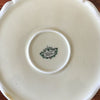 Grande boîte ronde et plate / bonbonnière ou boîte à bijoux en porcelaine de Limoges décor roses par Hello Broc brocante en ligne