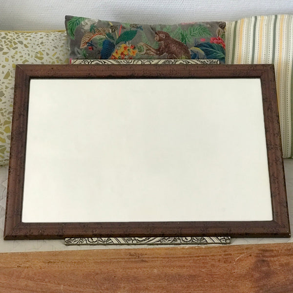 Miroir rectangulaire de style Art Déco 66 x 48 cm par Hello Broc brocante en ligne